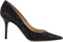 Jimmy Choo Pre-owned Polyester heels Black Dames - Thumbnail 1