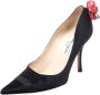 Jimmy Choo Pre-owned Satin heels Black Dames - Thumbnail 1