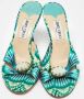 Jimmy Choo Pre-owned Satin sandals Multicolor Dames - Thumbnail 1