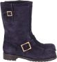 Jimmy Choo Pre-owned Suede boots Blue Dames - Thumbnail 1