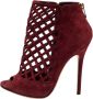 Jimmy Choo Pre-owned Suede boots Red Dames - Thumbnail 1