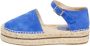 Jimmy Choo Pre-owned Suede flats Blue Dames - Thumbnail 1