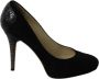 Jimmy Choo Pre-owned Suede heels Black Dames - Thumbnail 1