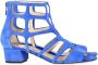 Jimmy Choo Pre-owned Suede sandals Blue Dames - Thumbnail 1