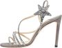 Jimmy Choo Pre-owned Suede sandals Gray Dames - Thumbnail 1