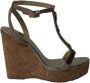 Jimmy Choo Pre-owned Suede sandals Gray Dames - Thumbnail 1