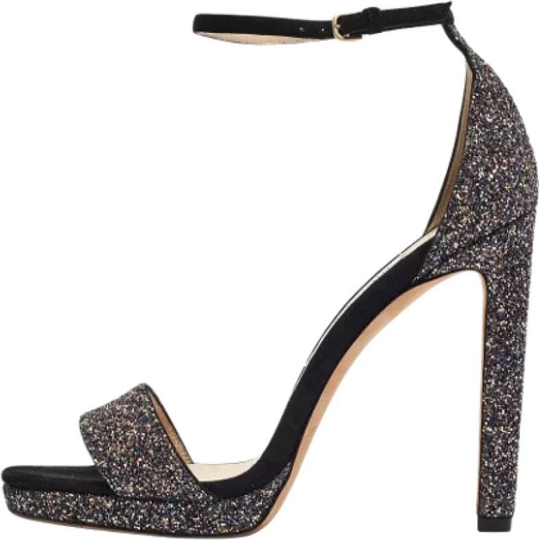 Jimmy Choo Pre-owned Suede sandals Multicolor Dames