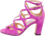 Jimmy Choo Pre-owned Suede sandals Purple Dames - Thumbnail 1