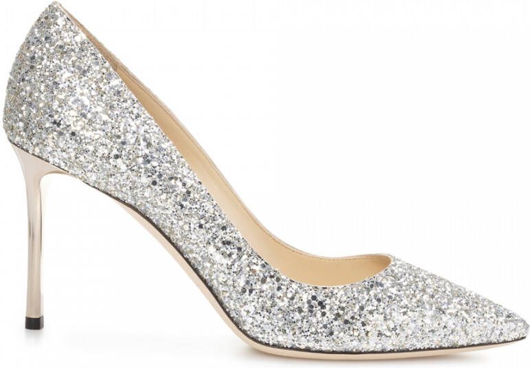 Jimmy Choo Romy glitter pumps Gray Dames