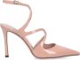 Jimmy Choo Beige Leren Pumps met puntige neus Beige Dames - Thumbnail 1