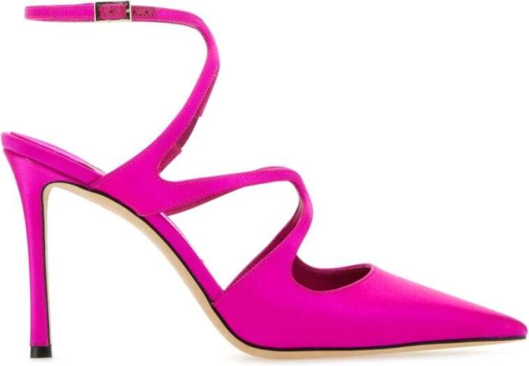 Jimmy Choo Ami satijnen pumps Roze