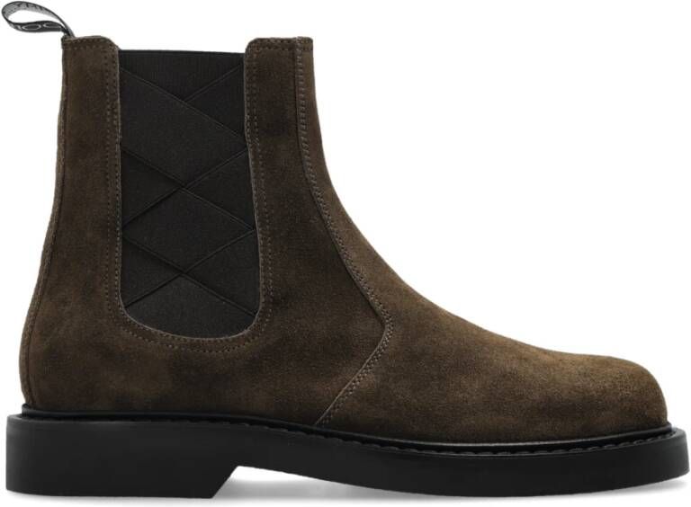 Jimmy Choo Reggie suède Chelsea laarzen