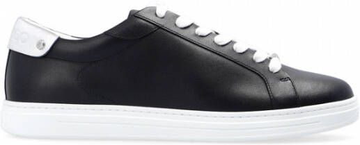 Jimmy Choo Rome M leren sneakers Zwart - Foto 1