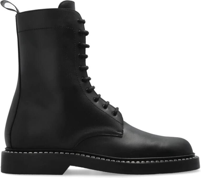 Jimmy Choo Rowan Derby leren enkellaarzen