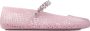 Jimmy Choo Roze Ballerina Schoenen met Kristalversiering - Thumbnail 1