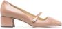 Jimmy Choo Mesh Panel Elisa Pumps met Pearl Detail Brown Dames - Thumbnail 5