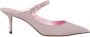 Jimmy Choo Roze hoge hak muiltjes met kristallen - Thumbnail 1