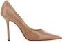 Jimmy Choo Zwarte Pumps van Lakleer met Puntige Neus Black Dames - Thumbnail 1