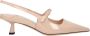 Jimmy Choo Roze leren sandalen met middelhoge hak - Thumbnail 4