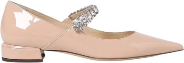 Jimmy Choo Roze Patent Pump Hoge Hakken