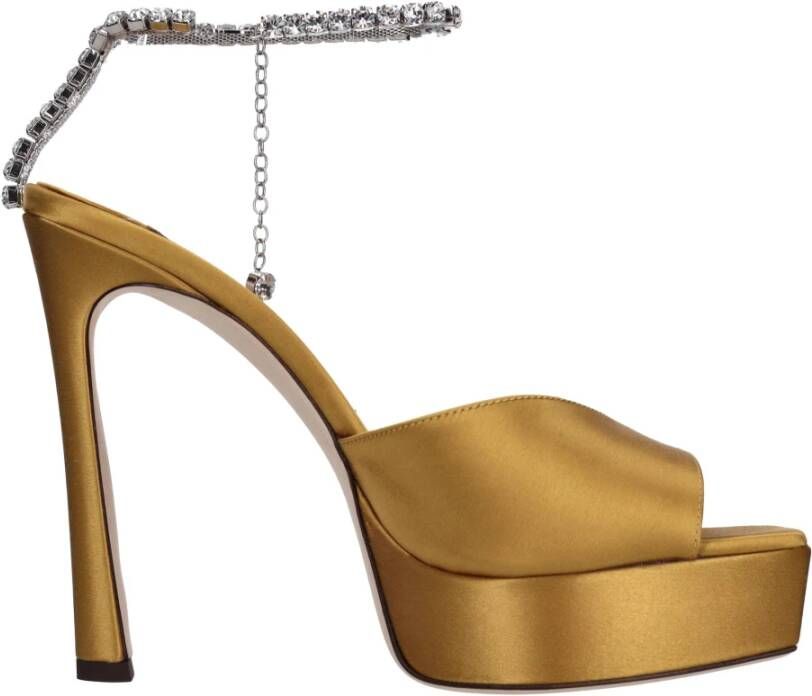 Jimmy Choo Sandalen Goud