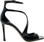 Jimmy Choo Azia sandalen met vierkante neus Zwart - Thumbnail 1