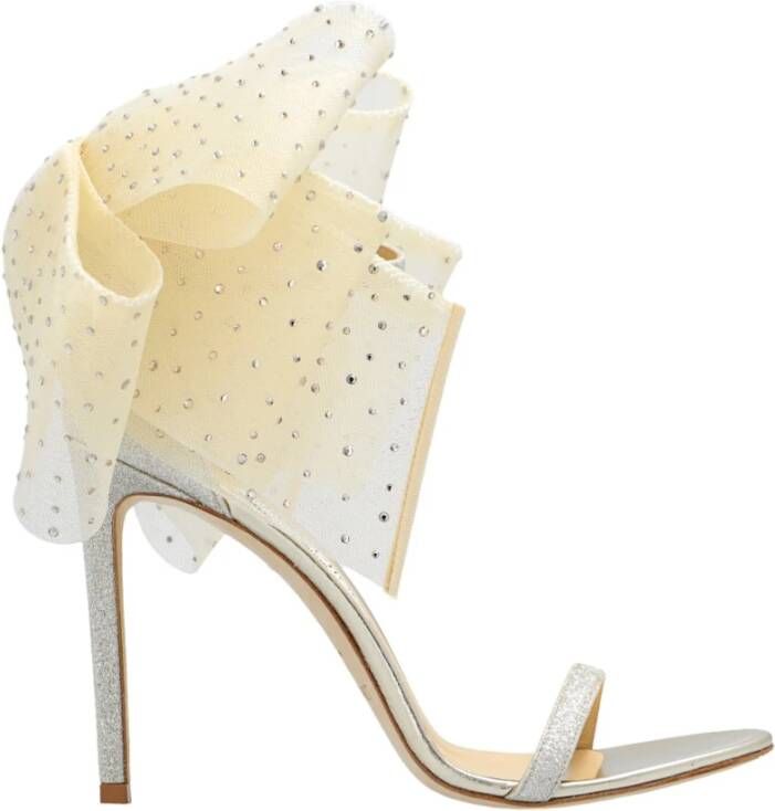 Jimmy Choo Sandalen met hoge hakken Yellow Dames