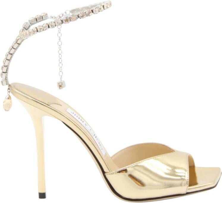 Jimmy Choo Sandalen met hoge hakken Yellow Dames