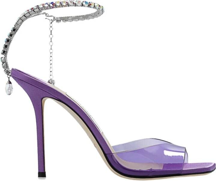 Jimmy Choo Sandalen met hoge hakken Purple Dames