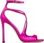 Jimmy Choo Satijnen sandalen met hak Pink Dames - Thumbnail 1