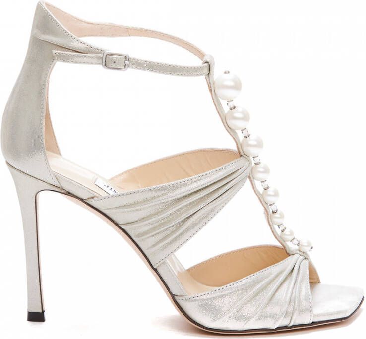 Jimmy Choo High Heel Sandals Beige Dames