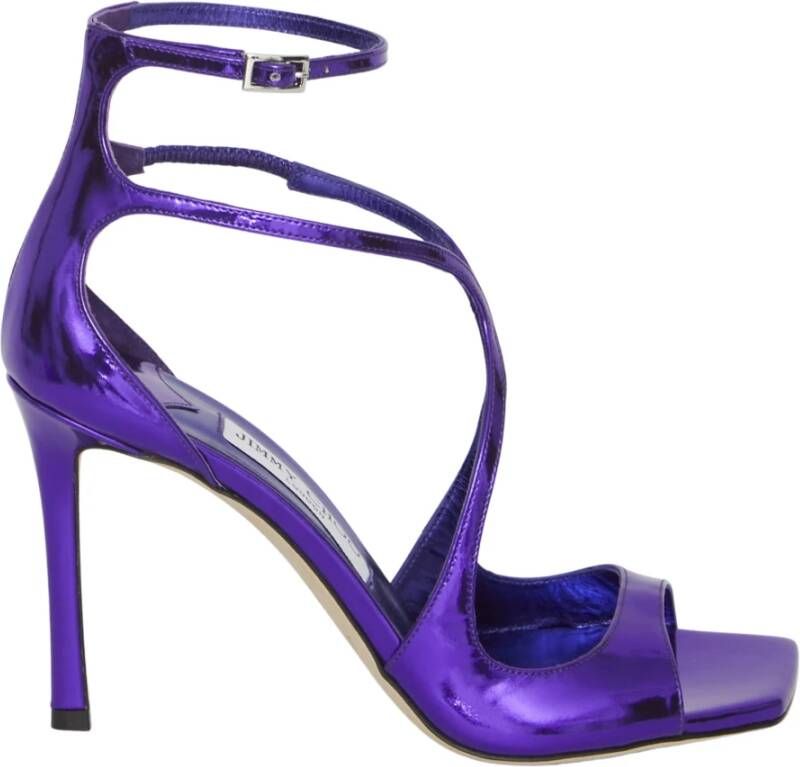 Jimmy Choo Sandals Purple Dames