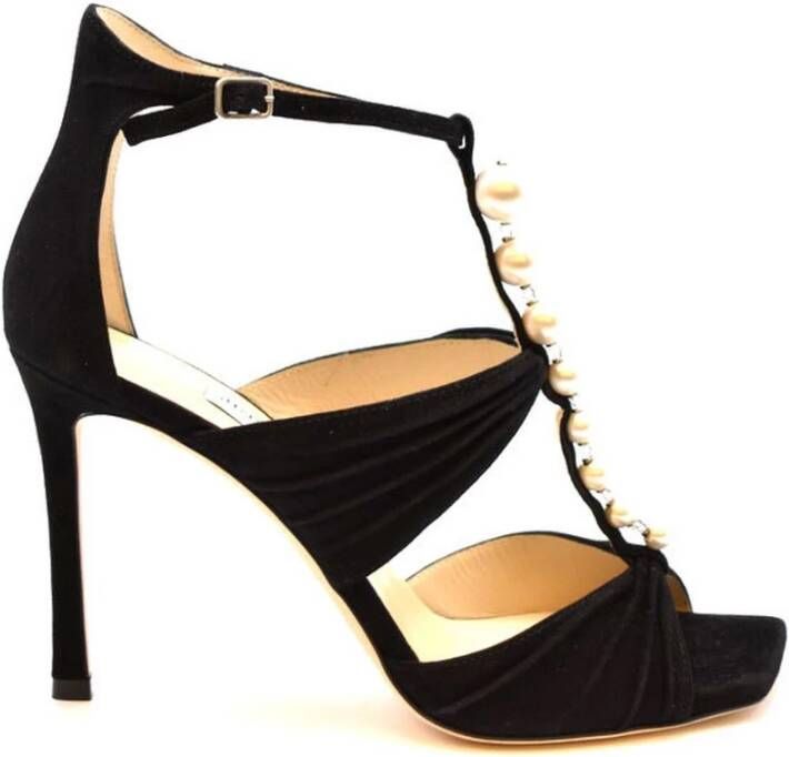 Jimmy Choo Hoge hak sandalen voor vrouwen Black Dames