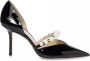 Jimmy Choo Aurelie Pumps van gepatenteerd leer Black Dames - Thumbnail 9