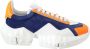 Jimmy Choo Elektrische Elegantie Lederen Mix Sneakers Multicolor Dames - Thumbnail 1