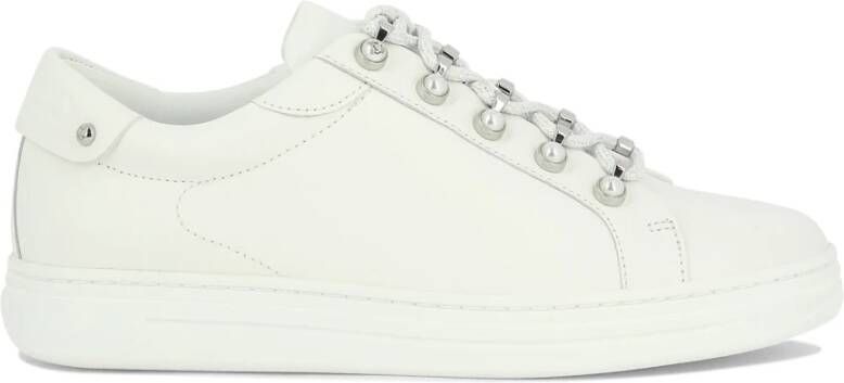 Jimmy Choo Anbtibes sneakers verfraaid met parels Wit - Foto 1