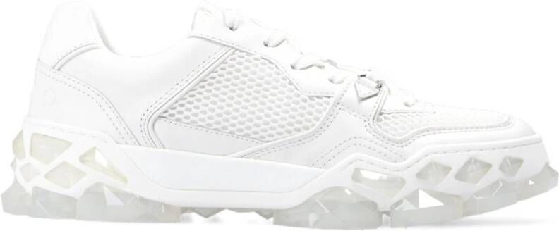 Jimmy Choo Sneakers diamond x trainer Wit Heren
