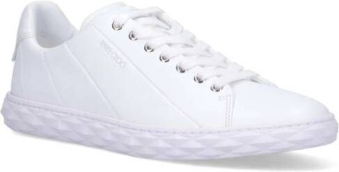 Jimmy Choo Diamant Sneakers White Heren