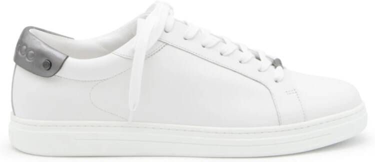 Jimmy Choo Rome M leren sneakers Wit