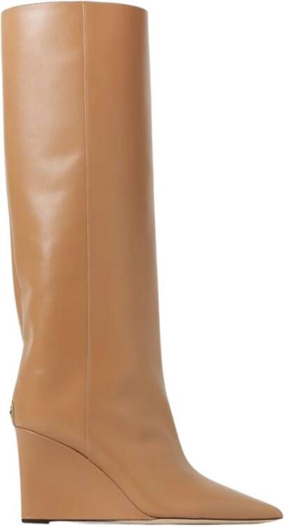 Jimmy Choo Stijlvolle KneeHigh Wedge Boots