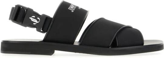 Jimmy Choo Stijlvolle Sandalen voor de Zomer Black Heren