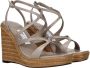 Jimmy Choo Stijlvolle sleehak sandalen met enkelband - Thumbnail 1