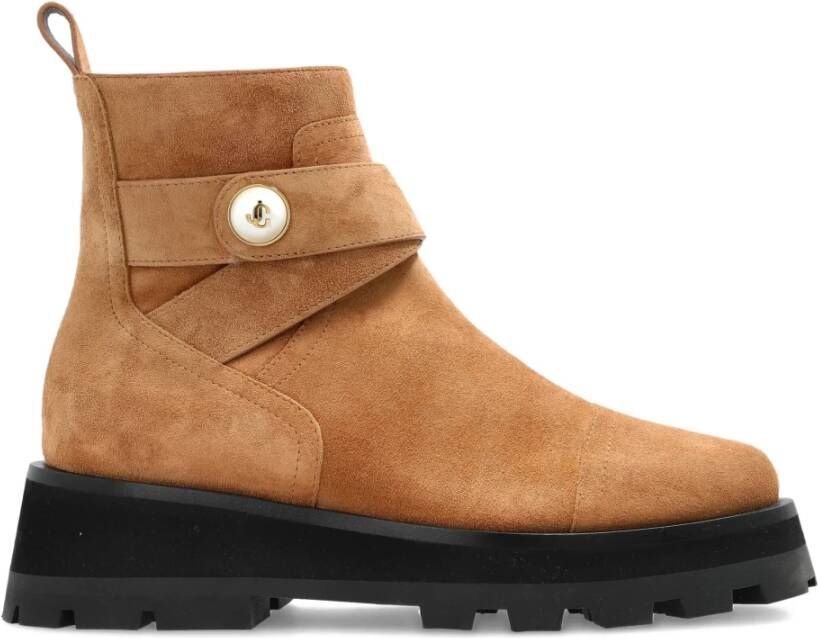 Jimmy Choo Toffee Meena Platte Schoenen