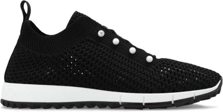 Jimmy Choo Parel Lage Sneakers Black Dames