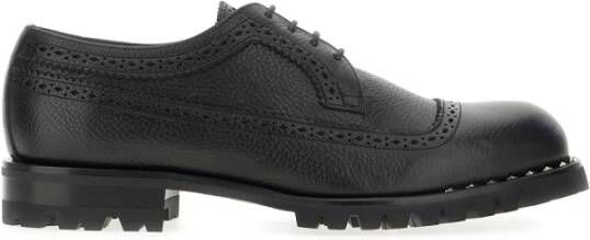 Jimmy Choo Veterschoenen Black Heren