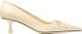 Jimmy Choo Witte Hakken Leren Damesschoenen - Thumbnail 1
