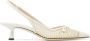 Jimmy Choo Witte Mesh Lage Hak Slingback Schoenen - Thumbnail 1