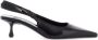 Jimmy Choo Zachte leren Slingback Decolletage Hakken Black Dames - Thumbnail 1