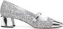 Jimmy Choo Zilver Glitter Platte Schoenen met Parel Detail Gray Dames - Thumbnail 5