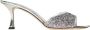 Jimmy Choo Metallic Glitter Slip-On Sandalen Gray Dames - Thumbnail 5